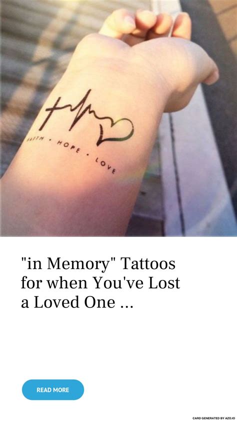 wrist small tattoos for lost loved ones